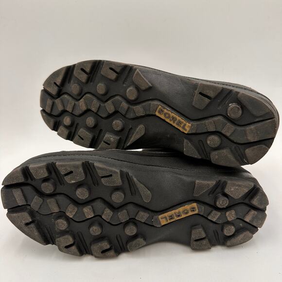 Sorel Men's Grey Leather Barn Zip Boot Thinsulate Size 8 - Picture 9 of 9